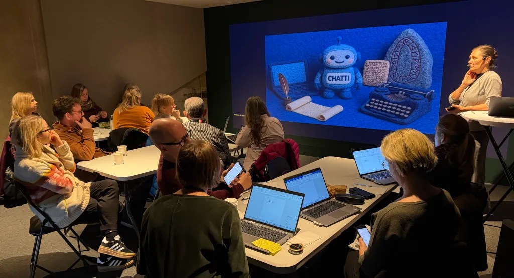 AI-workshop i Rum för språk